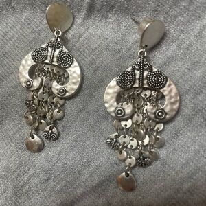Chico's Silver Dangle Earrings